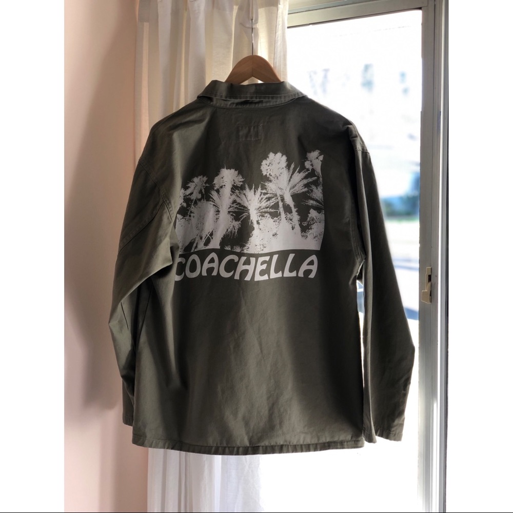 Coachella x Ambsn Green Military Jacket 💚
